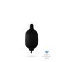 Pare-battage cylindrique C52 en textile noir FENDERTEX®