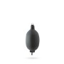 Pare-battage cylindrique C52 en textile gris anthracite FENDERTEX®