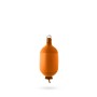 Pare-battage cylindrique C52 en textile orange FENDERTEX®