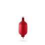 Pare-battage cylindrique C52 en textile rouge FENDERTEX®